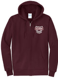 Full Zip Hooded Sweatshirt (2color options)