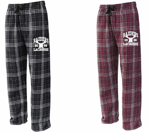 NHS Lacrosse Flannel Pants (2 color options)