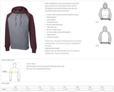 Raiders Colorblock Pullover Hooded Sweatshirt