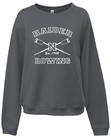 Womens Modern Cord crew