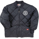 BFD Diamond Quilted Nylon Jacket Embroidered