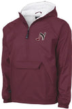 Embroidered Classic Solid Pullover Wind and Water Resistant
