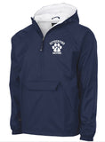 Embroidered Classic Solid Pullover Wind and Water Resistant (Choice of Logo)