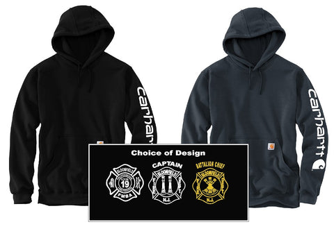 Carhartt® Midweight Hooded Logo Sweatshirt