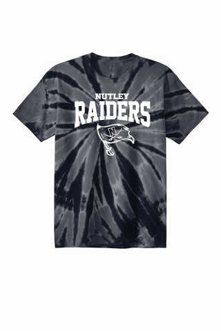 Black Tie-Dye - Full Front Raiders