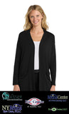 Embroidered Women's Concept Long Pocket Cardigan
