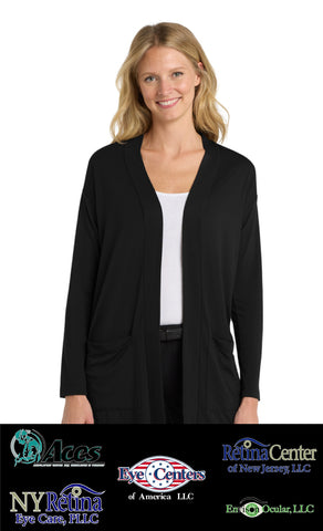 Embroidered Women's Concept Long Pocket Cardigan