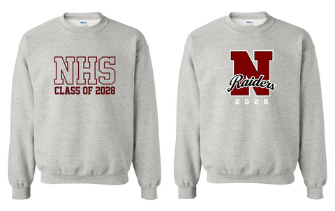 2028 NHS Crew Neck Sweatshirt (5 color options)