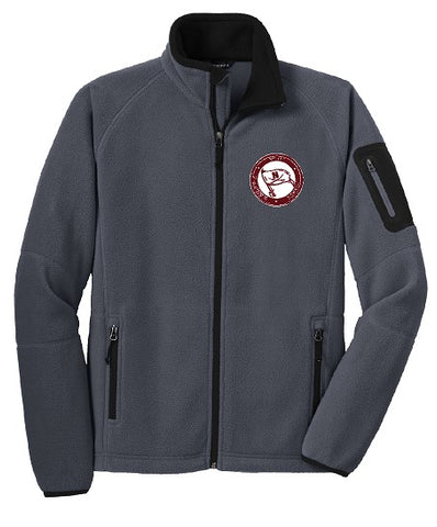 Enhanced Fleece Full-Zip Jacket Embroidered Left Chest (2 color Options)