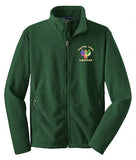 Embroidered Fleece Jacket Unisex Sizing (3 color options)