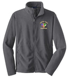 Embroidered Fleece Jacket Unisex Sizing (3 color options)