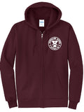Full Zip Hooded Sweatshirt (3 color options)