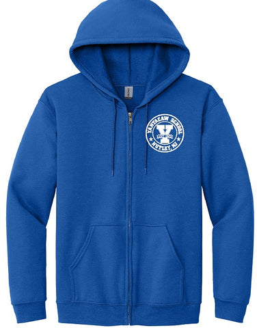 Full Zip Hooded Sweatshirt (3 color options)