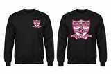 Gildan 18000 - Black - Pink Logo