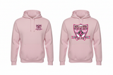 Gildan 18500 - Light Pink - Hood Down