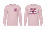 Gildan 5400 - Light Pink - Pink Logo