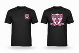 Gildan 8000 - Black - Pink Logo