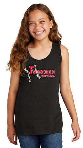Fairfield Softball Girls Tank Top