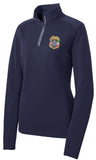 Embroidered Ladies Performance 1/4-Zip Pullover (3 color options)