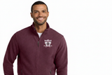 Maroon Fleece Jacket - NUSC