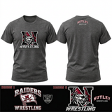 NL6210 Dark Heather Grey with Design 2