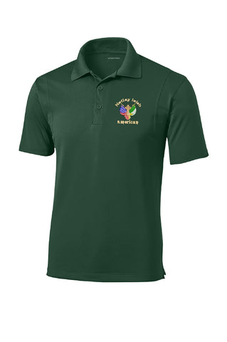 Performance Short Sleeve Polo Embroidered (4 color options)