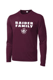 Raider Family Performance Long Sleeve T (3 Color Options)