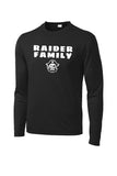 Raider Family Performance Long Sleeve T (3 Color Options)