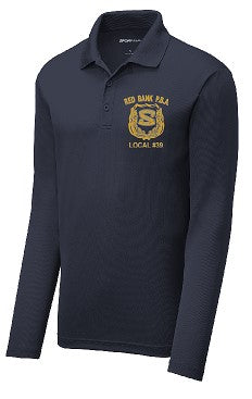 Performance Long Sleeve Polo Embroidered (2 color options)