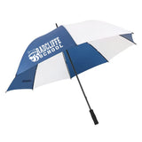 60 inch Radcliffe School Golf Umbrella Blue and White Umbrella