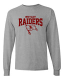 Nutley Raiders Flag Long Sleeve T (4 Color Options)