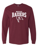 Nutley Raiders Flag Long Sleeve T (4 Color Options)