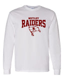 Nutley Raiders Flag Long Sleeve T (4 Color Options)