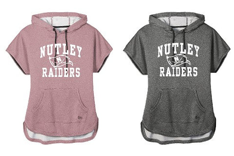 Ladies Performance Terry Short Sleeve Hoodie (2color options)