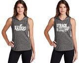 Women's PosiCharge ® Tri-Blend Wicking Draft Hoodie Tank