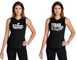 Women's PosiCharge ® Tri-Blend Wicking Draft Hoodie Tank