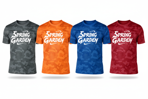 ST370 CamoHex T-Shirts - White Logo