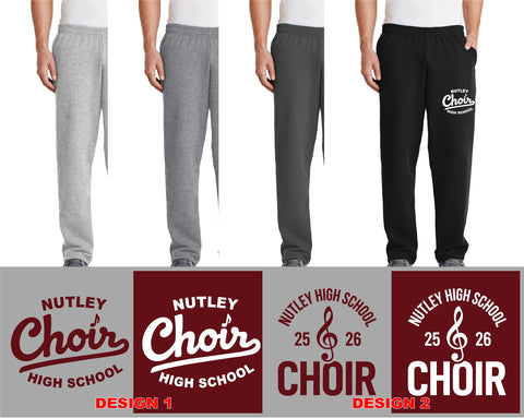Open Bottom Sweatpants