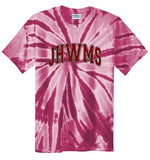 Tie-Dyed Pinwheel Short Sleeve T-Shirt (3 color options)