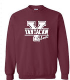 Crew Neck Sweatshirt Y design(4 color options)