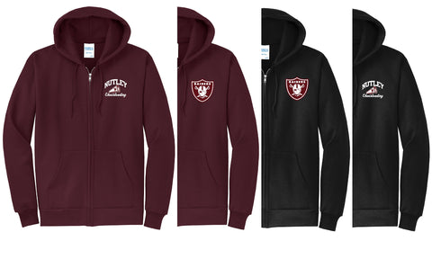 Embroidered Full Zip Hoodie