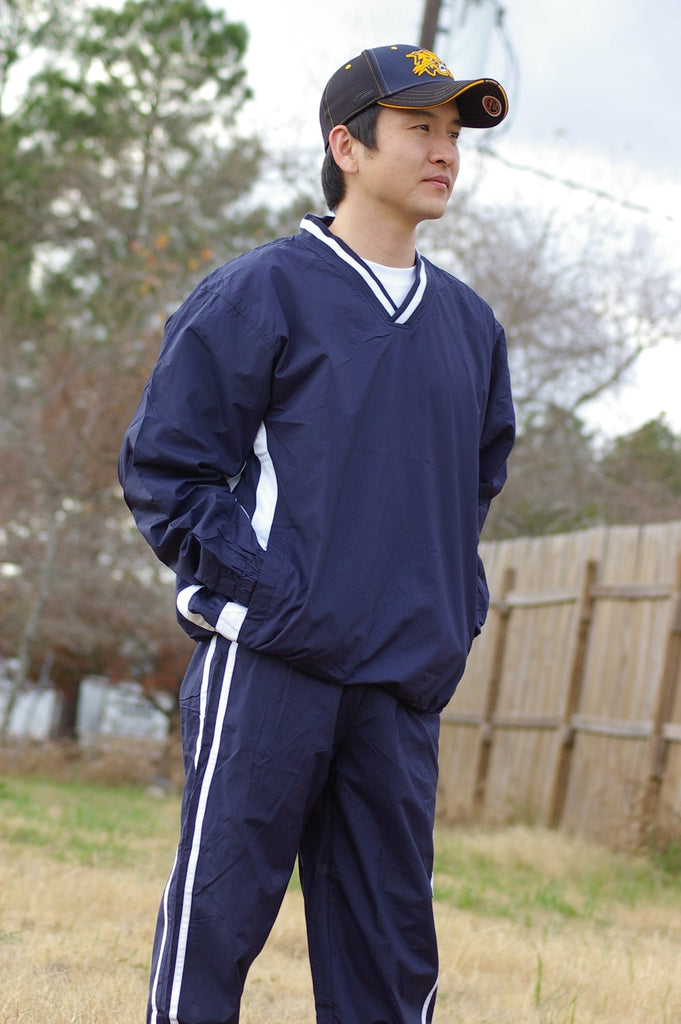 Baseball Embroidered Pullover Wind Jacket – Sign Explosion LLC