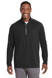 Embroidered Sport-Tek® Sport-Wick® Textured 1/4-Zip Pullover (2 color options)