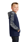 Sport-Tek® Sport-Wick® Mineral Freeze Fleece Colorblock Hooded Pullover