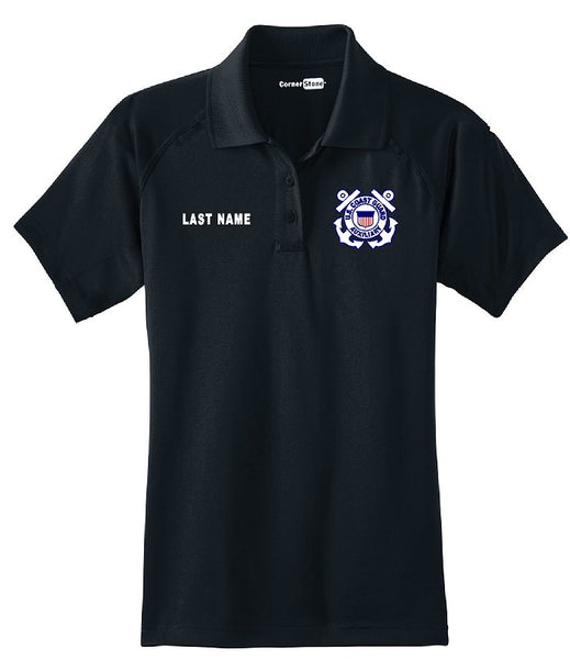 LADIES USCG Auxiliary Alternate Work Uniform Polo – Sign Explosion LLC