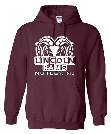 Lincoln Rams Hooded Sweatshirt