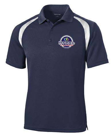 RTPAL Two-Tone Premier Performance Polo Embroidered