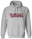 Nutley Raiders Hooded Sweatshirt (2 Color Options)