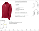 Embroidered Moisture Wicking 1/4 Zip
