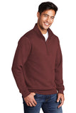 Fleece 1/4-Zip Pullover Sweatshirt W